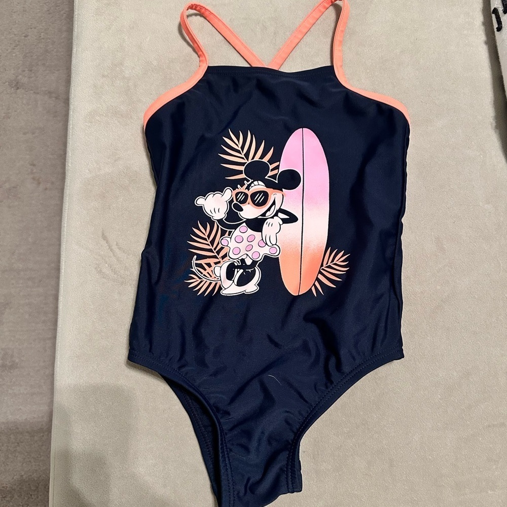 Disney Kids Swimwear - Navy and Pink